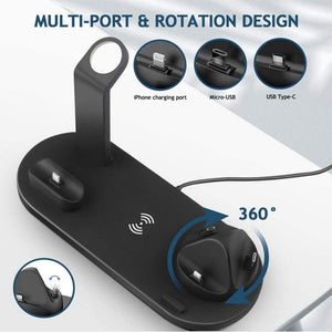 3 - in - 1 Charging Stand - MZ WorldMZ WorldMZ World3 - in - 1 Charging Stand