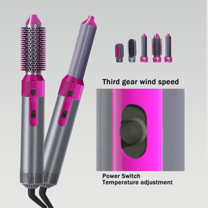 Hot Air Brush (5 - in - 1) - MZ WorldMZ WorldMZ WorldHot Air Brush (5 - in - 1)