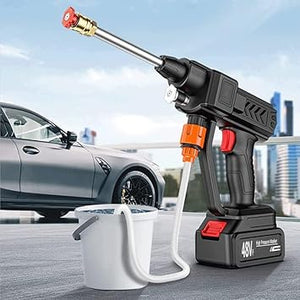Automatic Cordless Wireless Car Wash Spray Gun High Pressure 48v - MZ WorldMZ WorldMZ WorldAutomatic Cordless Wireless Car Wash Spray Gun High Pressure 48v