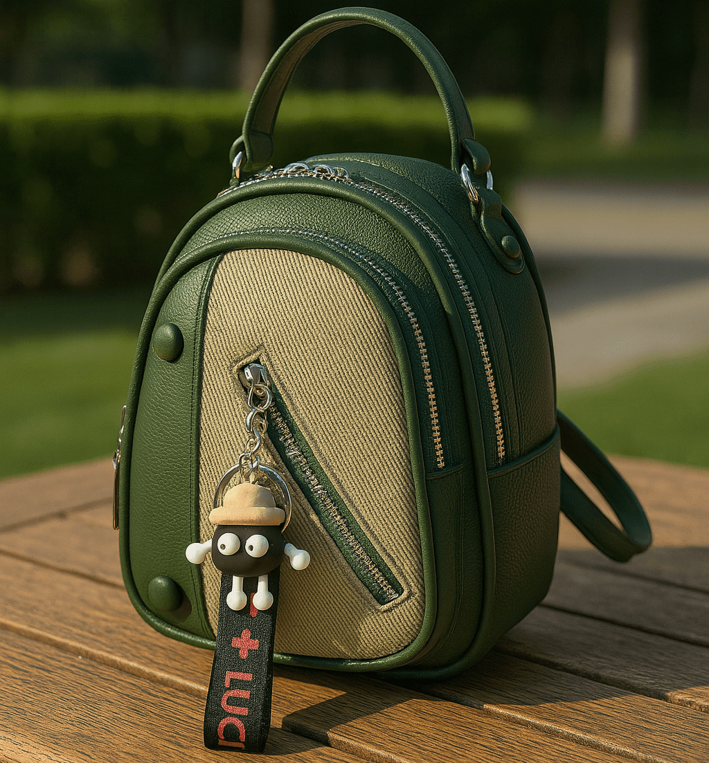 Compact Double - Zip Mini Backpack - MZ WorldMZ WorldMZ WorldCompact Double - Zip Mini Backpack