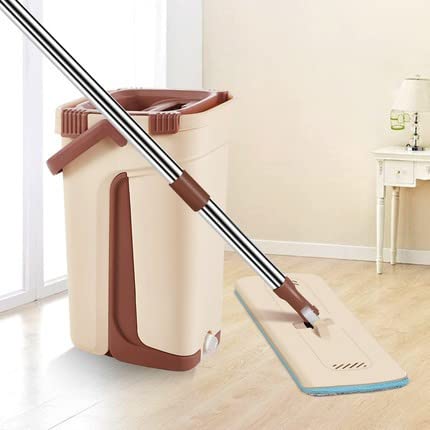 Flat Spin Mop With Bucket - MZ WorldMZ WorldMZ WorldFlat Spin Mop With Bucket