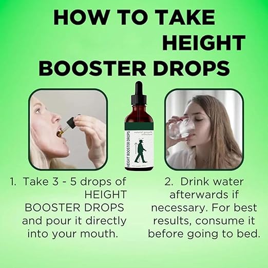 Height Booster Drops (30ml) - MZ WorldMZ WorldMZ WorldHBST-N-GF-ZAMHeight Booster Drops (30ml)