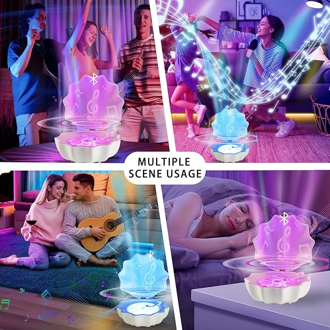 Shell Lamp with Bluetooth Speaker - MZ WorldMZ WorldMZ WorldShell Lamp with Bluetooth Speaker